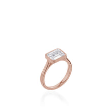 Load image into Gallery viewer, Grace Bezel Set Yellow Gold Engagement Ring