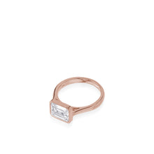 Load image into Gallery viewer, Grace Bezel Set Yellow Gold Engagement Ring