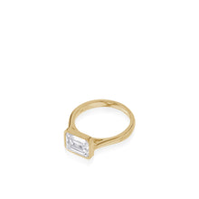 Load image into Gallery viewer, Grace Bezel Set Yellow Gold Engagement Ring