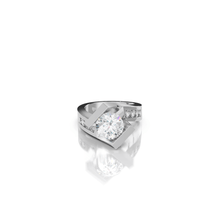 Load image into Gallery viewer, Intrigue Round Engagement Ring