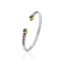 Load image into Gallery viewer, Arrivo Petite Trillion Flexible Cuff Bracelet