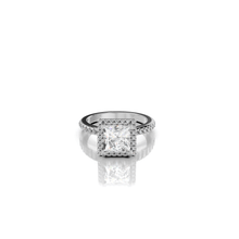 Load image into Gallery viewer, Majesty Princess Cut Engagement Ring