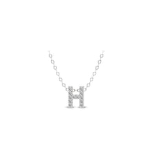 Load image into Gallery viewer, Small Lab Diamond Initial Pendants