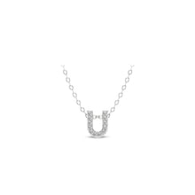 Load image into Gallery viewer, Small Lab Diamond Initial Pendants
