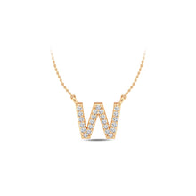 Load image into Gallery viewer, Large Lab Diamond Initial Pendants