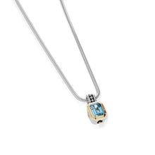 Load image into Gallery viewer, Sahara Petite Gemstone Pendant Necklace