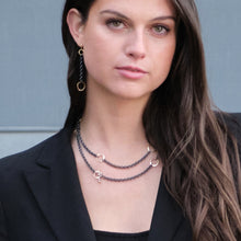 Load image into Gallery viewer, Duplex Dangle Chain Earrings