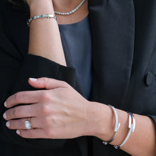 Load image into Gallery viewer, Orion Pivot Pave Diamond Cuff