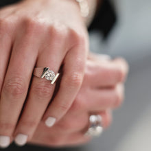 Load image into Gallery viewer, Techla White Gold Engagement Ring