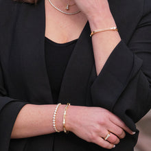 Load image into Gallery viewer, Venture Diamond Cuff Bracelet