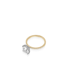 Load image into Gallery viewer, Elysse Yellow Gold Engagement Ring
