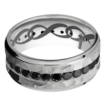 Load image into Gallery viewer, Titanium + Rock , Polish Finish