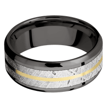 Load image into Gallery viewer, Tantalum Noir + Polish , Polish Finish