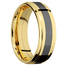 Load image into Gallery viewer, 14K Yellow Gold + Polish , Polish Finish