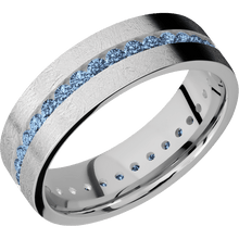 Load image into Gallery viewer, 14K White Gold + Distressed Finish