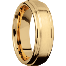 Load image into Gallery viewer, 14K Yellow Gold + Satin , Polish Finish