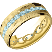 Load image into Gallery viewer, 18K Yellow Gold + Rock , Polish Finish