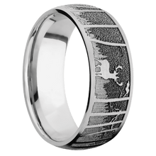 Load image into Gallery viewer, 10K White Gold + Satin Finish