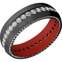 Load image into Gallery viewer, Zirconium + Satin Finish + Red Apple