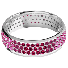 Load image into Gallery viewer, 14K White Gold + Satin Finish