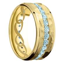 Load image into Gallery viewer, 18K Yellow Gold + Rock , Polish Finish