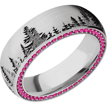 Load image into Gallery viewer, 14K White Gold + Satin Finish