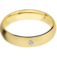 Load image into Gallery viewer, 14K Yellow Gold + Satin Finish
