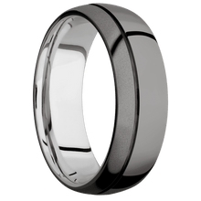 Load image into Gallery viewer, Tantalum Noir + Polish , Bead Finish + Palladium Silver