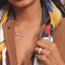 Load image into Gallery viewer, Essence Diamond Ball Chain Necklace