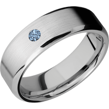 Load image into Gallery viewer, 14K White Gold + Satin , Polish Finish