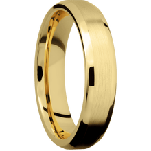 Load image into Gallery viewer, 14K Yellow Gold + Satin , Polish Finish