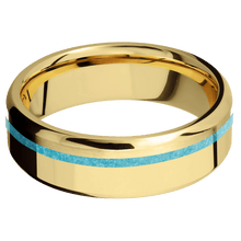Load image into Gallery viewer, 14K Yellow Gold + Polish , Polish Finish
