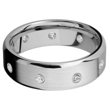 Load image into Gallery viewer, 14K White Gold + Satin , Polish Finish