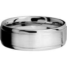 Load image into Gallery viewer, 14K White Gold + Satin , Polish Finish