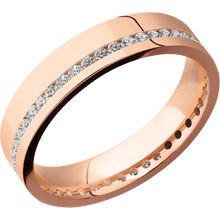 Load image into Gallery viewer, 14K Rose Gold + Polish Finish
