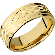 Load image into Gallery viewer, 14K Yellow Gold + Satin , Polish Finish