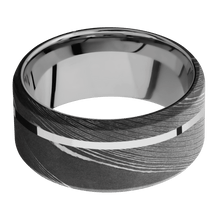 Load image into Gallery viewer, Damascus + Acid Finish + Titanium