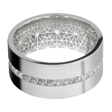 Load image into Gallery viewer, 14K White Gold + Satin Finish
