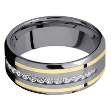 Load image into Gallery viewer, Tantalum + Anglesatin , Polish Finish