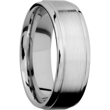 Load image into Gallery viewer, 14K White Gold + Satin , Polish Finish