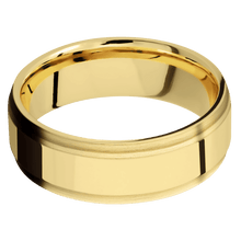 Load image into Gallery viewer, 14K Yellow Gold + Polish , Satin Finish