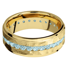 Load image into Gallery viewer, 18K Yellow Gold + Rock , Polish Finish