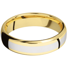 Load image into Gallery viewer, 14K Yellow Gold + Polish , Polish Finish