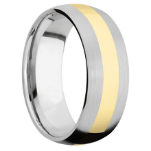 Load image into Gallery viewer, 14K White Gold + Satin Finish