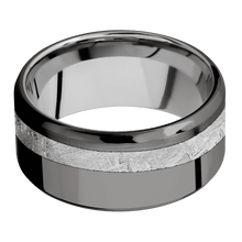 Load image into Gallery viewer, Tantalum Noir + Polish , Polish Finish + Platinum