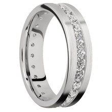 Load image into Gallery viewer, 18K White Gold + Satin Finish