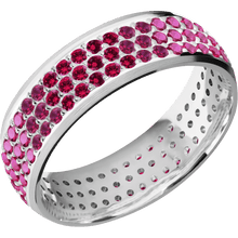 Load image into Gallery viewer, 14K White Gold + Satin Finish
