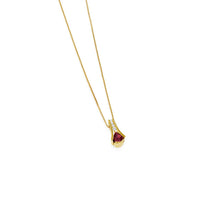 Load image into Gallery viewer, Venture Petite Gemstone Pendant Necklace with Diamonds