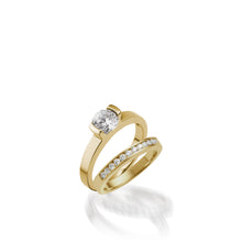 Load image into Gallery viewer, Delicia Solitaire Yellow Gold Engagement Ring
