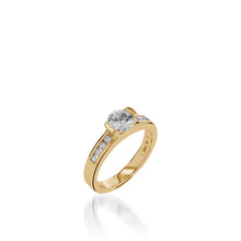 Load image into Gallery viewer, Delicia Yellow Gold Engagement Ring